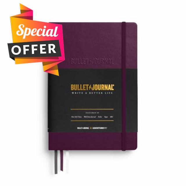 LEUCHTTURM1917 The Official Bullet Journal Edition 2 - Notebook Built for BuJo
