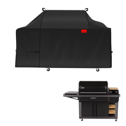Outdoor Full-Length Heavy Duty Waterproof 600D BBQ Cover