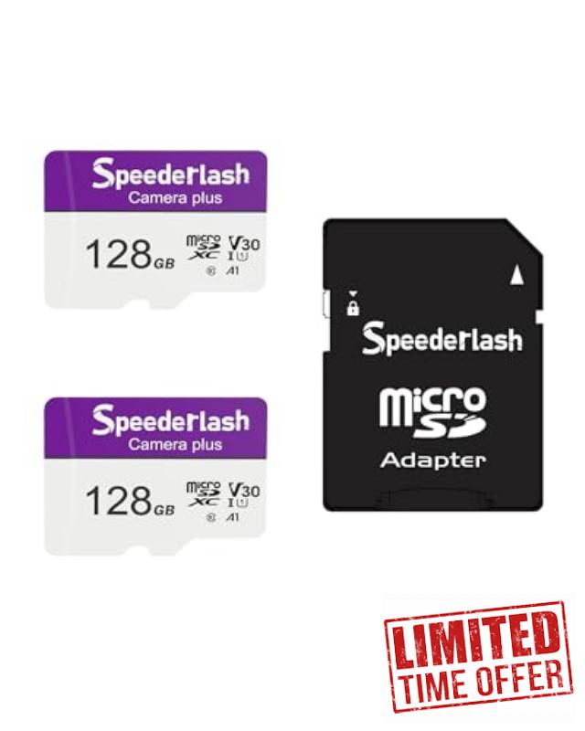 Micro SDXC Memory Card 128GB 2 Pack