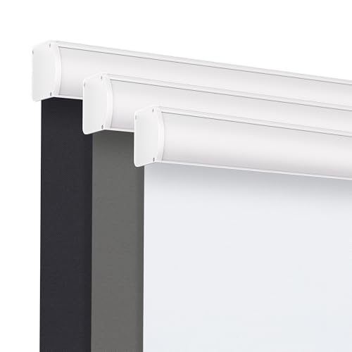 Blackout Blinds Room Darkening Pull Down Shades with Free-Stop System