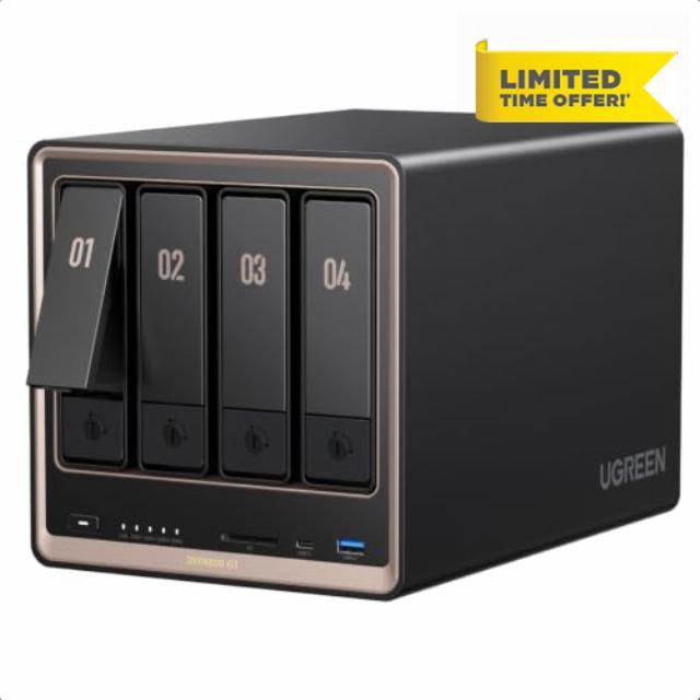 UGREEN NAS DXP4800 GT 4-Bay for Creators