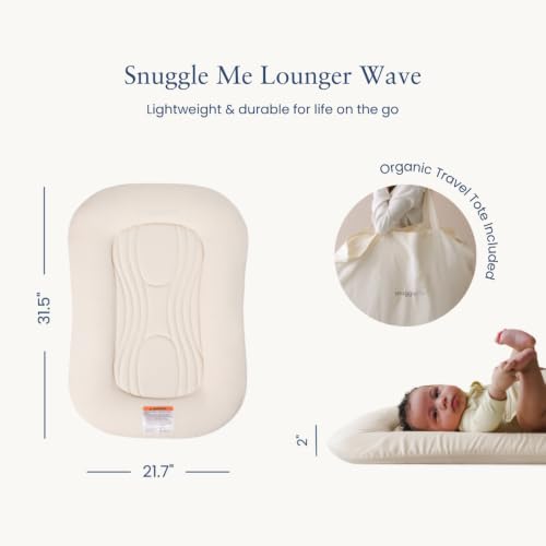 Ergonomic CPSC Compliant Nest (Natural) Premium Organic Cotton With Snugglecore Comfort System