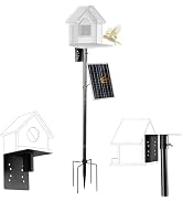 Window Bird Feeder for Outdoors with Strong Suction Cups,Sturdy and Durable Acrylic Birdfeeders f...
