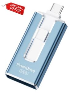 MFi Certified 256GB Flash Drive for iPhone