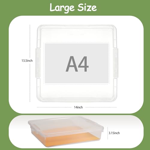 Stackable Paper Storage Box for 12x12 Paper