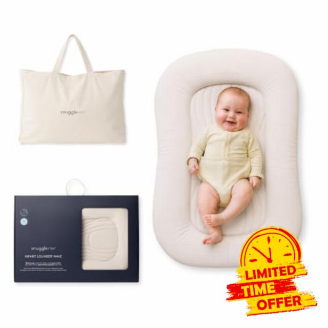 Snuggle Me Wave Organic Infant Baby Lounger