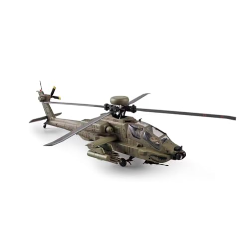 1/48 Scale 2.4GHz 6CH Flybarless Military Remote Control Helicopter with TOF Altitude Hold