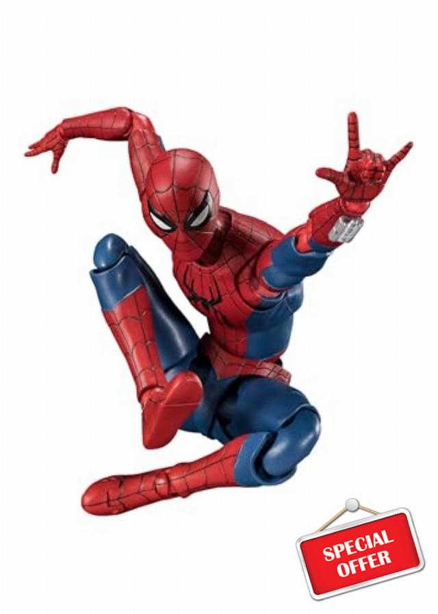 TAMASHII NATIONS - Marvel - Spider-Man (Spider-Man: Brand New Day) S.H.Figuarts Action Figure | Spider-Man Brand New Day 6 Inch Action Figure S.H. Figuarts - Spider-Ma