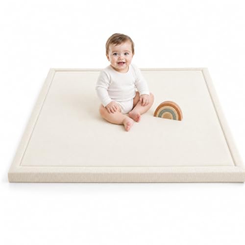 Soft Flannel Baby Crawling Mat for Tummy Time