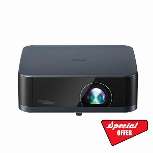 Epson Lifestudio Pop Plus 4K PRO-UHD Portable Lifestyle Projector with Sound by Bose Technology – Navy (Renewed)