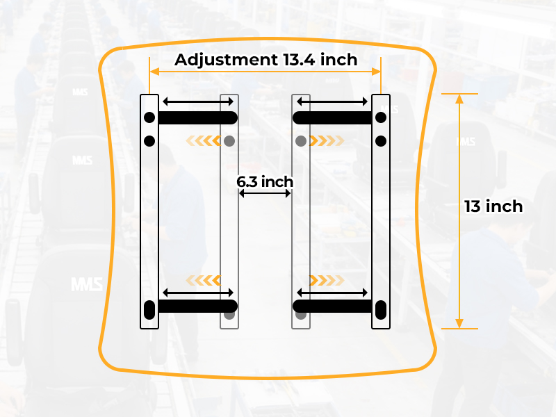 MMS Universal Forklift and Tractor Seats
