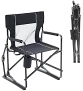 NEWBULIG Low Beach Chair – Folding Camping Chair for Adults, Low Profile Lawn Chair with Cup Hold...