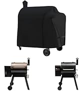 Cover Geny Grill Cover Fits Traeger Grills Woodridge Pro Electric Wood Pellet Grill and Smoker TF...