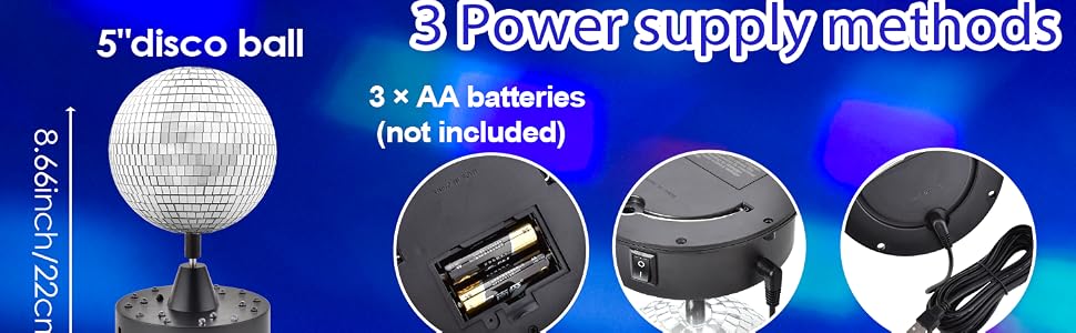 Runtime up to 72 Hour Ultra Strong Motor in USB Mode