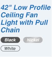 Passky Ceiling Fan,5 Blades,60 Inch,Black