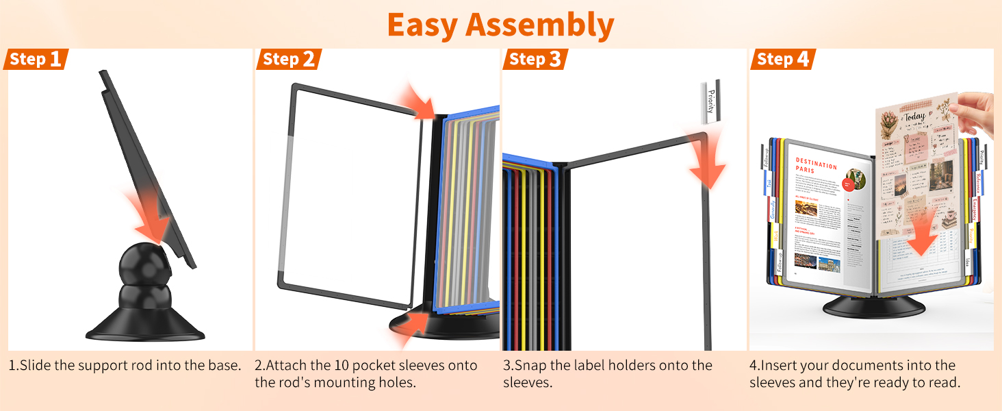 desk reference organizer
