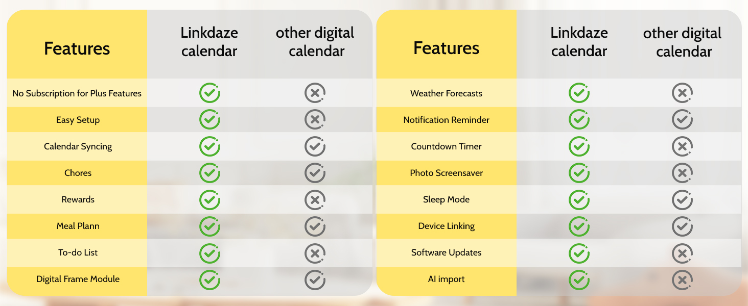 digital calendar