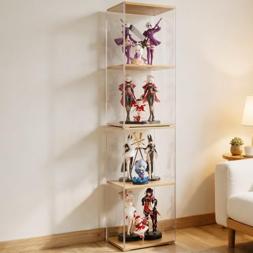 Tall 4-Tier Acrylic Display Case