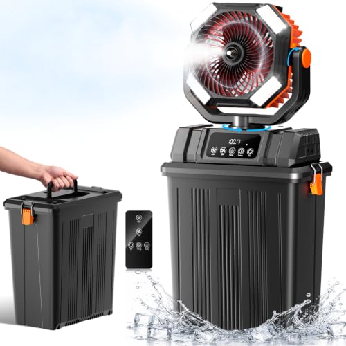15L Large Tank Portable Misting Fan