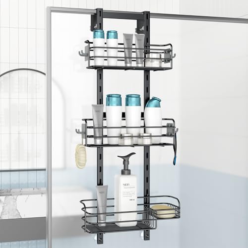 Adjustable Hanging Shower Organizer | Adjustable hanging baskets