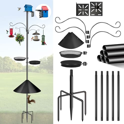 Heavy Duty Bird House Feeder Pole