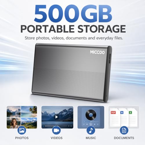 Portable HDD Expansion Storage USB 3.0 for PC