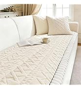 Arfntevss Plush Pet Couch Covers for Sofa Washable Fuzzy Dogs Couch Cover for 3 Cushion Couch Sof...