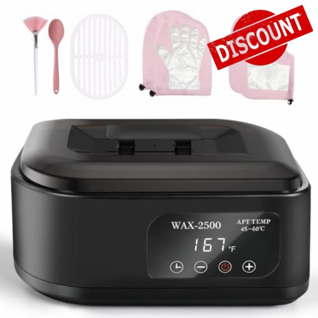 Yofuly 3.5L Paraffin Wax Machine for Hands and Feet with Auto-Timer                                                          Professional Paraffin Wax Bath for Arthritis
