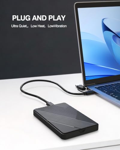 USB 3.0 and USB-C Storage Expansion Mobile HDD                                                          Portable Slim Extended Storage for PC