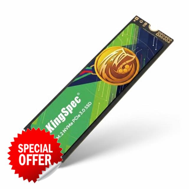KingSpec 1TB M.2 NVMe Gen3 SSD 2280