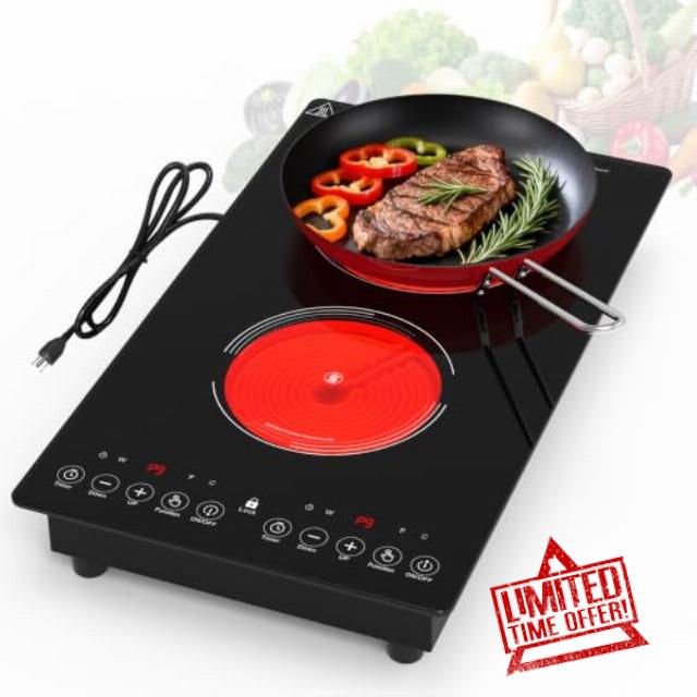 VBGK 2 burner Electric Cooktop