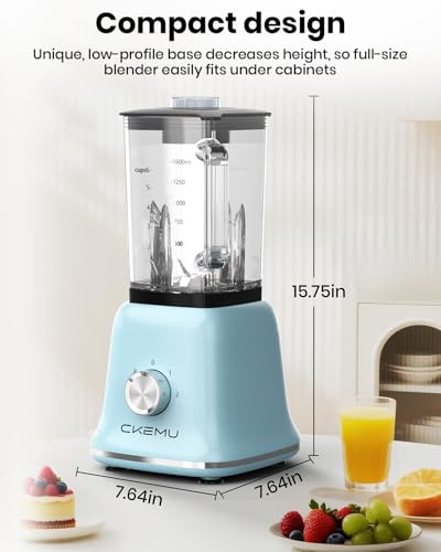 Glass Blender Including Puree & Crush Ice Functions