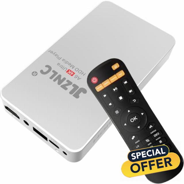 4K Ultra HD Media Player & HDD Enclosure 2-in-1
