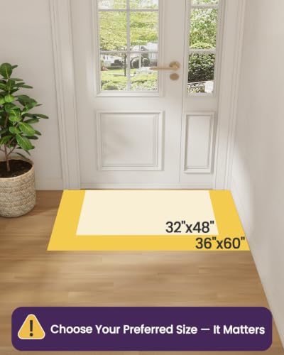 Front Entrance Mats Dirt Trapper for Inside House Floor Patio Backdoo