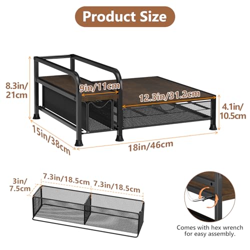 Coffee Station Organizer for Most Single-Serve Brewers