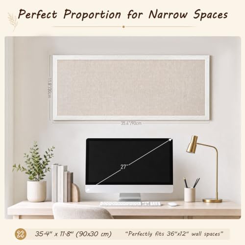 Wooden Framed Pin Board for Office