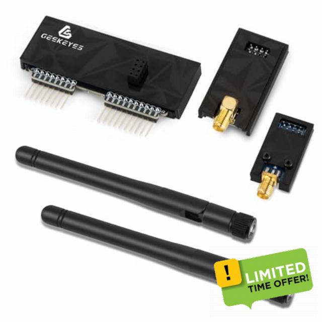 CC1101&NRF24L01 Module with Antenna for Flipper Zero