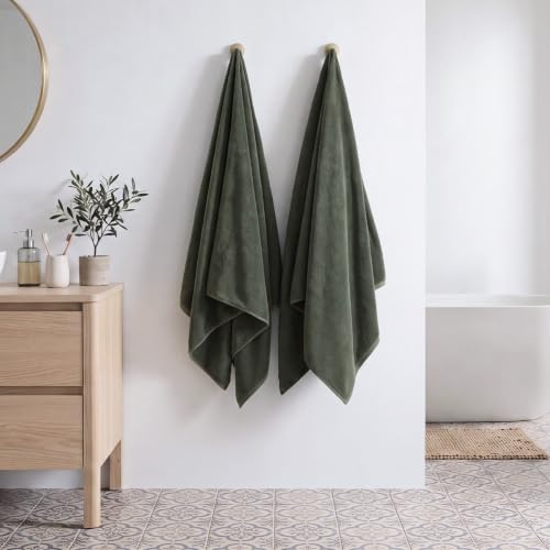 Super Soft Highly Absorbent & Quick Dry Shower Towels for Bathroom