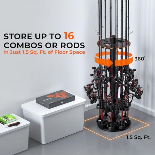 Space-Saving Pole Organizer with Foam