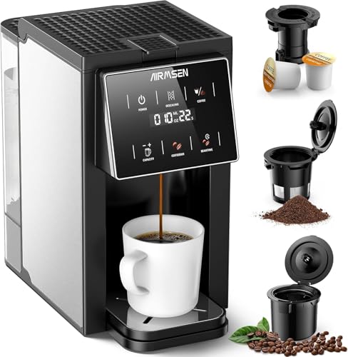 Single Serve with Built-In Grinder