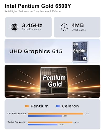 Laptop with Gold 6500Y (Beats Pentium