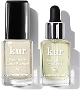 LONDONTOWN Nail Veil Enhancing Nail Care - Nail Protectant, Nail Strengthener, Natural Tint, Vega...