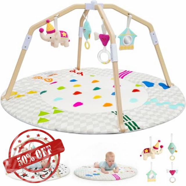 Circus-Themed Baby Play Gym