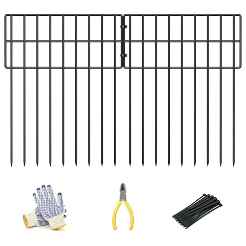 25 Panels Decorative Garden Fence Border