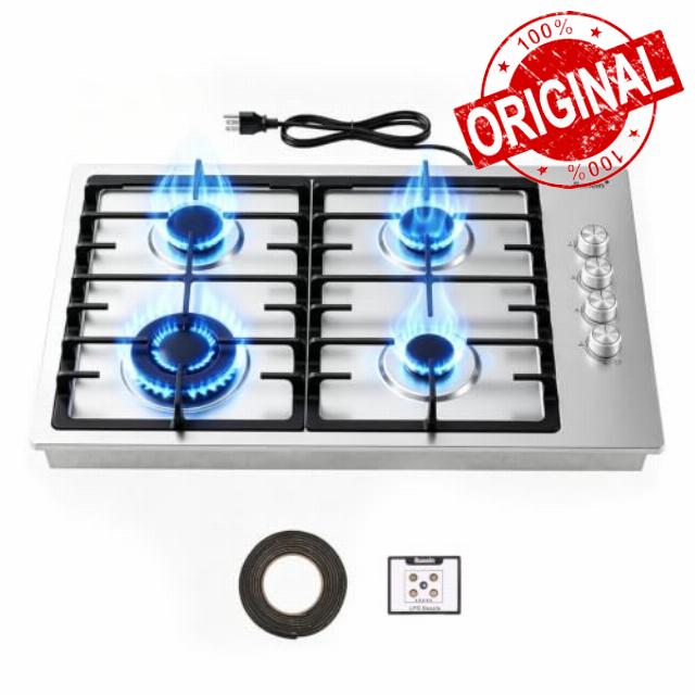 Ranein 30 Inch 4 Burner Gas Cooktop