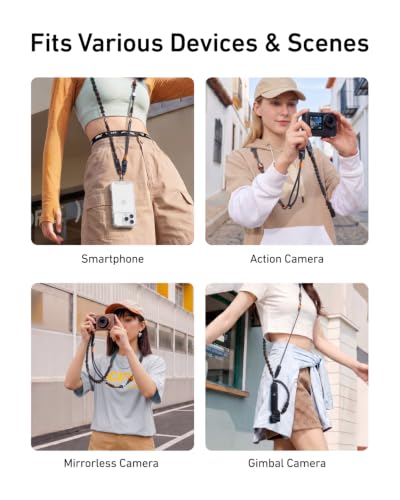 with Phone Tether Tab & 1/4" Screw Adapte