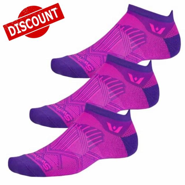 Swiftwick- ASPIRE (3 Pairs) No-Show Running Socks