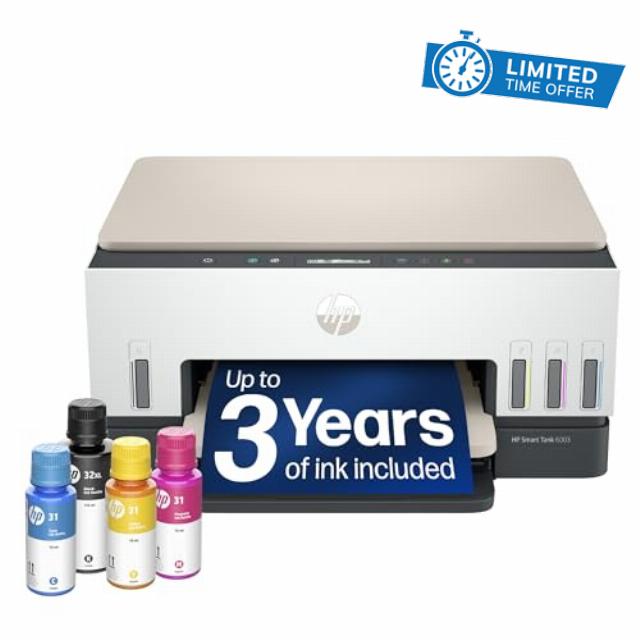 HP Smart Tank 6003 Wireless All-in-One Ink Tank Printer