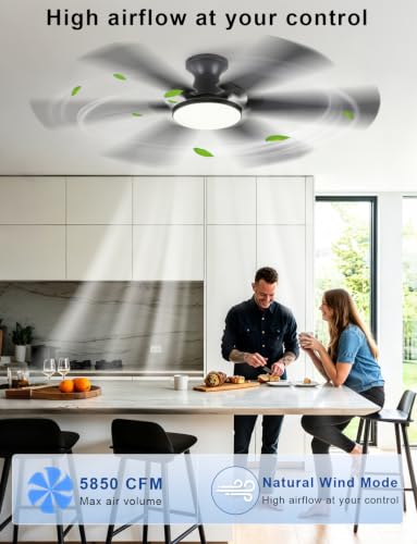 LED Dimmable DC Reversible Modern