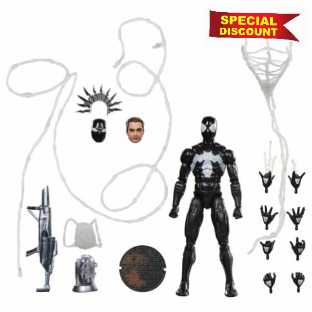Marvel Legends Maximum Series Symbiote Spider-Man | Deluxe Spider-Man Comics Collectible 6-Inch Action Figure; Amazing Articulation; Spectacular Accessories